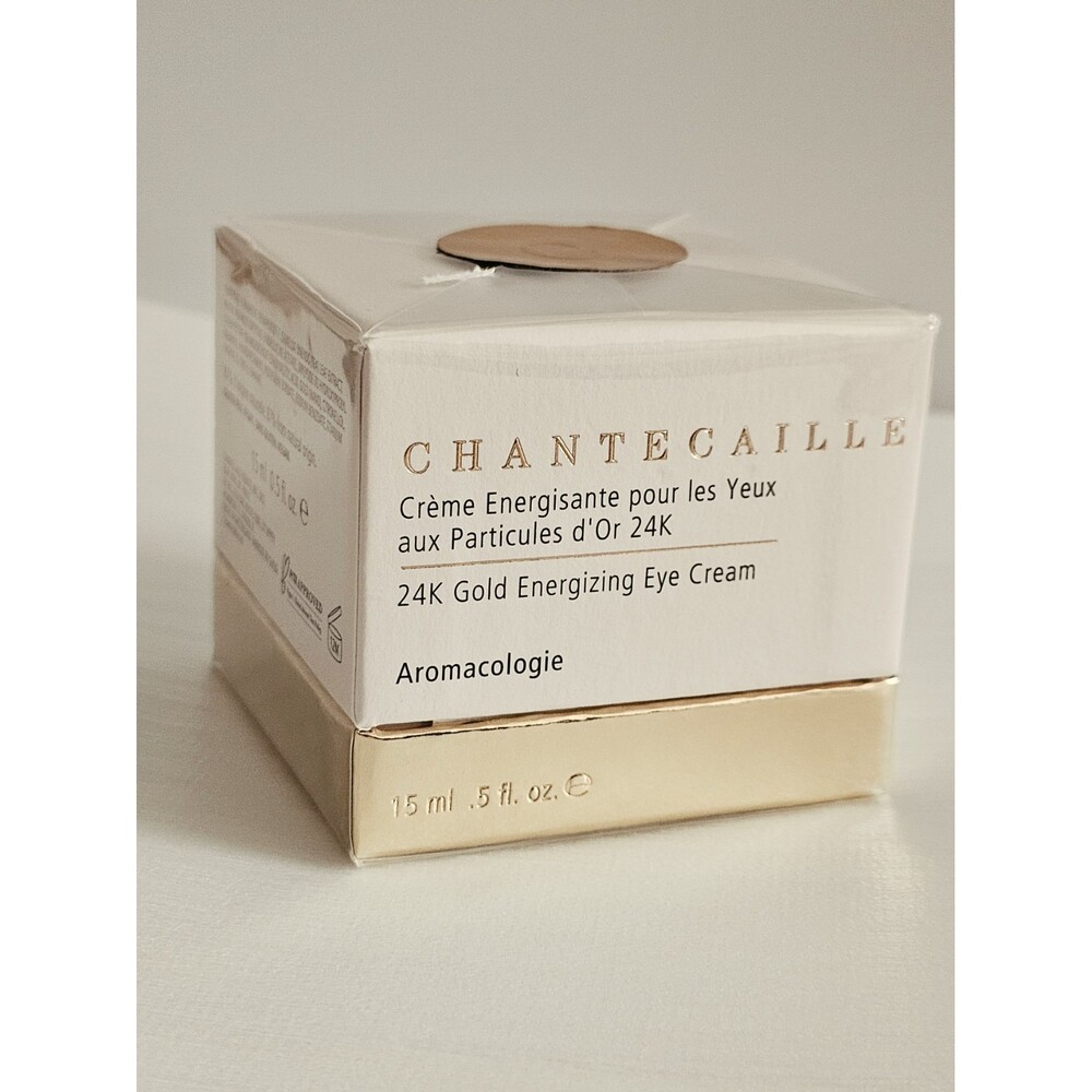 $295 MSRP~NEW CHANTECAILLE 24K GOLD ENERGIZING EYE CREAM NEW 0.5oz /15ml